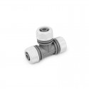 Трійник для підключення шланга 1/2" або 5/8", WHITE LINE, WL-2210-12
