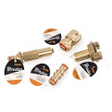 Конектор латунний 3/4", STOP, BRASS, BR-2150