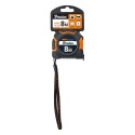 Рулетка на котушці, кінець з нержавіючої сталі, SNAP soft, 8м/25мм, DIY-MTS31-0825/K