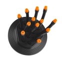 Зрошувач статичний на кілку, HYDRA, BLACK LINE, ECO-1082K