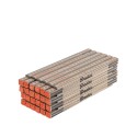 Лінійка розкладна, дерево, 1м, пружина, DIY-MFW11WD/24BOX