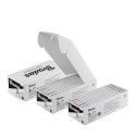 Лінійка розкладна, дерево, 2м, пружина, білий, DIY-MFW21WH/12BOX