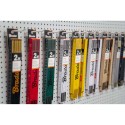 Лінійка розкладна, дерево, 2м, пружина, жовтий, DIY-MFW21YL/12BOX