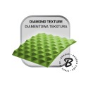 Захисні рукавички DIAMOND, нітрилові, XL розмір 9-10, зелені, RWJNDGR10