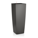 Розумний горщик Lechuza CUBICO Alto Premium 40, антрацитовий металік