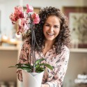 Розумний горщик Lechuza ORCHIDEA, білий матовий
