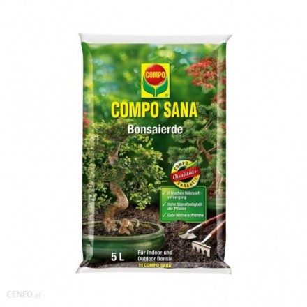 Торфосуміш для бонсаїв, 5 л, Compo Sana
