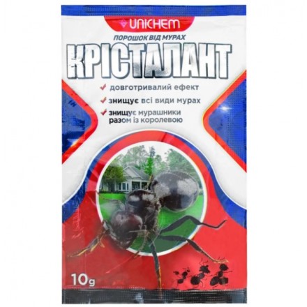 Порошок від мурах Крісталант, 10 г